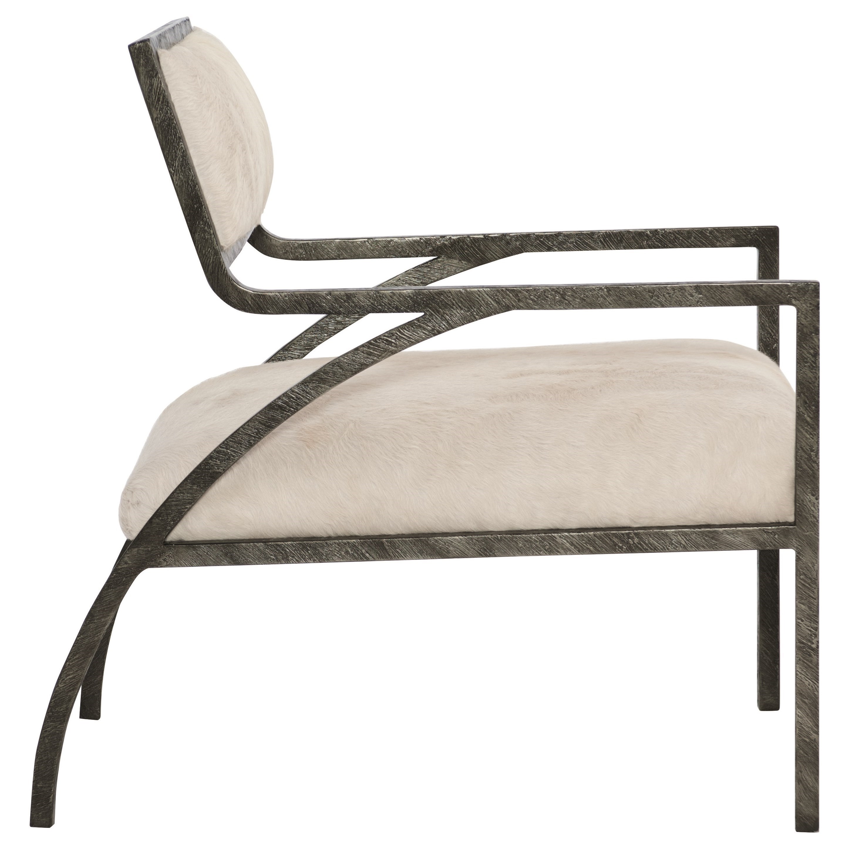 Bernhardt Interiors Cohen Contemporary Upholstered Iron Chair